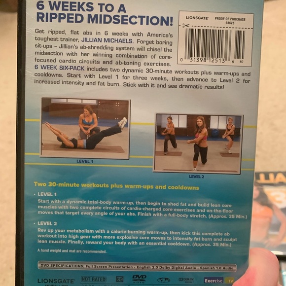 5 Jillian Michaels and The Firm Workout DVDs - Picture 5 of 11